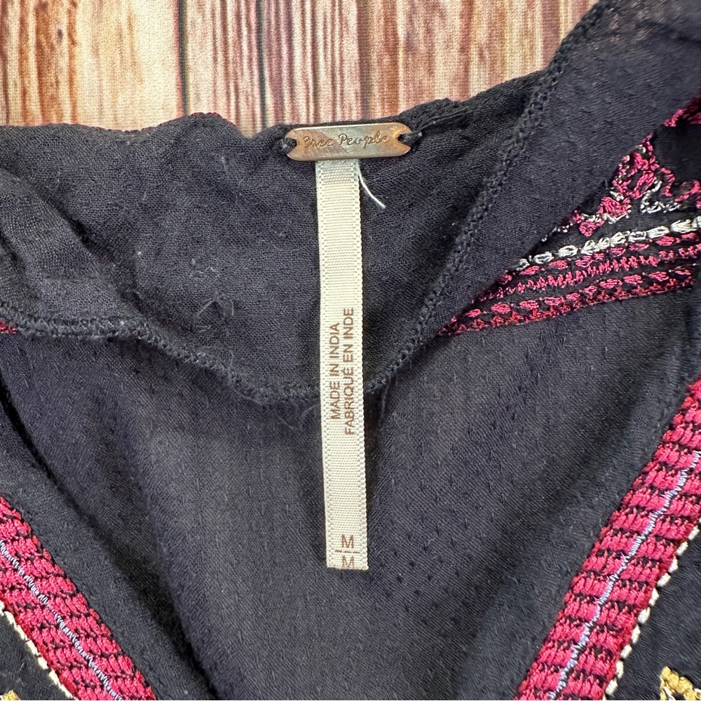 Free People Wild One Embellished Mini Dress Size Medium - Picture 2 of 12